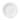 Lyngby Porcelæn Rhombe Plate, White, Ø: 9.1" - Ø: 9.1"