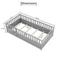 preview thumbnail 4 of 10, Twin Size Floor Bed