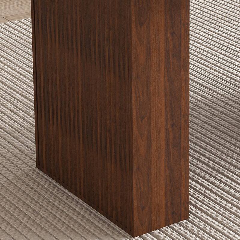 Oval Dining Table for 6, Kitchen Table with Wood Tabletop, Waterproof Meeting Table Home Office Table