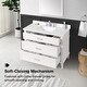 preview thumbnail 11 of 11, Ove Decors Exela 42 in. Single Sink Bathroom Vanity in Picket Fence