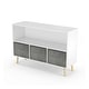 preview thumbnail 8 of 17, Kids bookcase with Collapsible Fabric Drawers