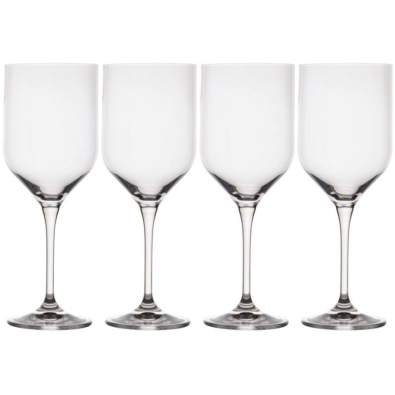 Mikasa Upton Set of 4 White Wine Glasses, 17.5 Oz