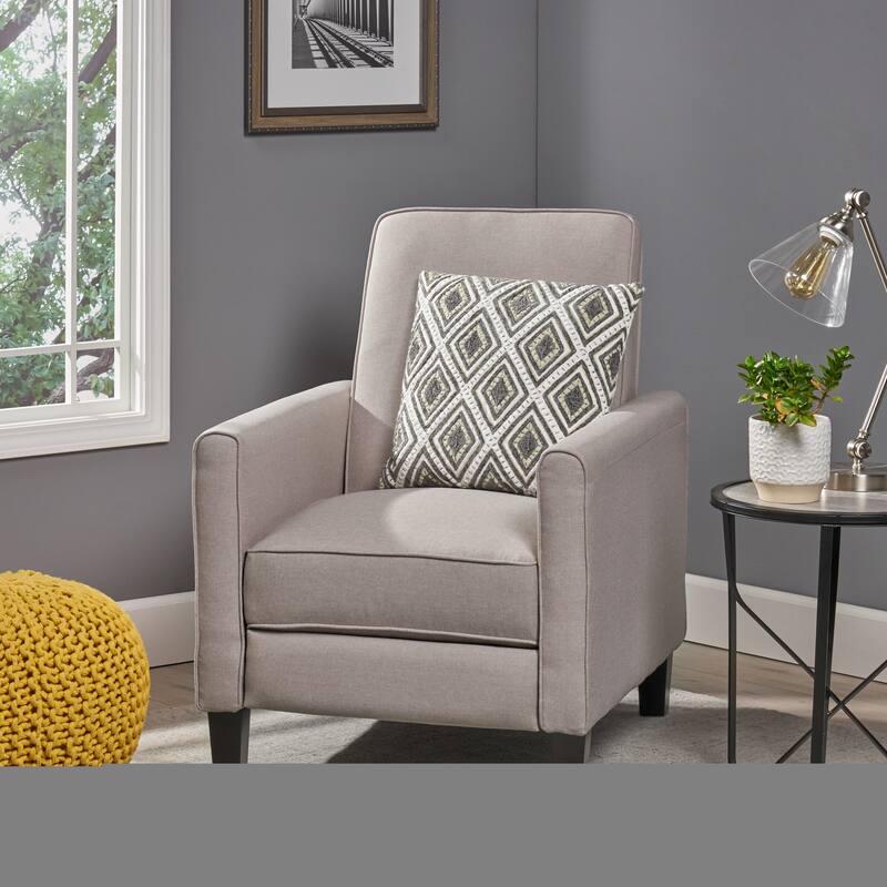 Roomfitters Fabric Push Back Chair for Elegant Home Décor