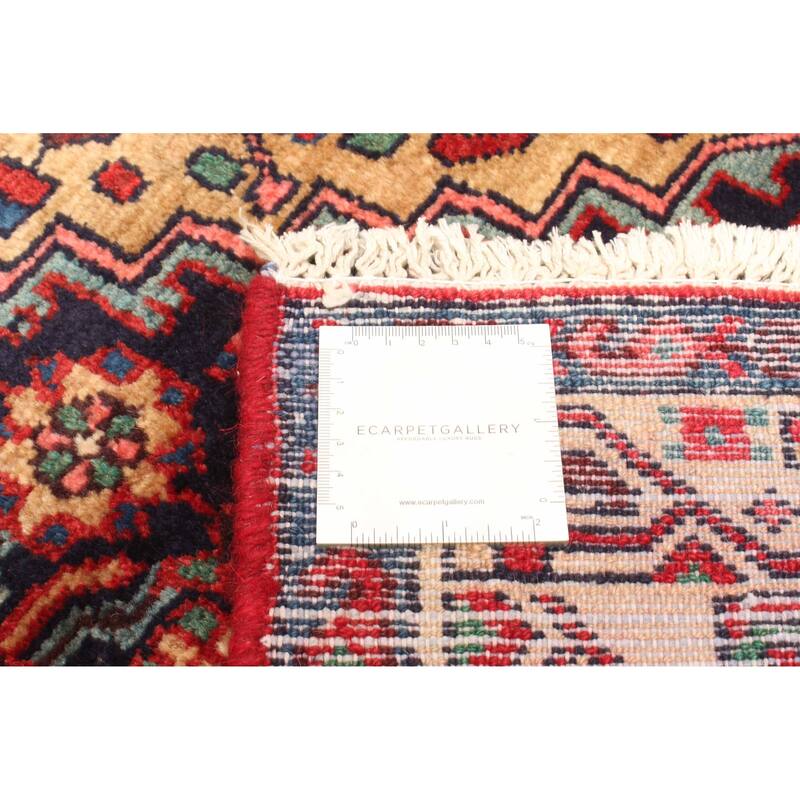 ECARPETGALLERY Hand-knotted Konya Anatolian Dark Navy Wool Rug - 3'5 x 10'0