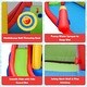 preview thumbnail 9 of 8, Inflatable Water Slide Jumping Bounce House with 740 W Blower - Multi - 14' x 13' x 7.5' (L x W x H)