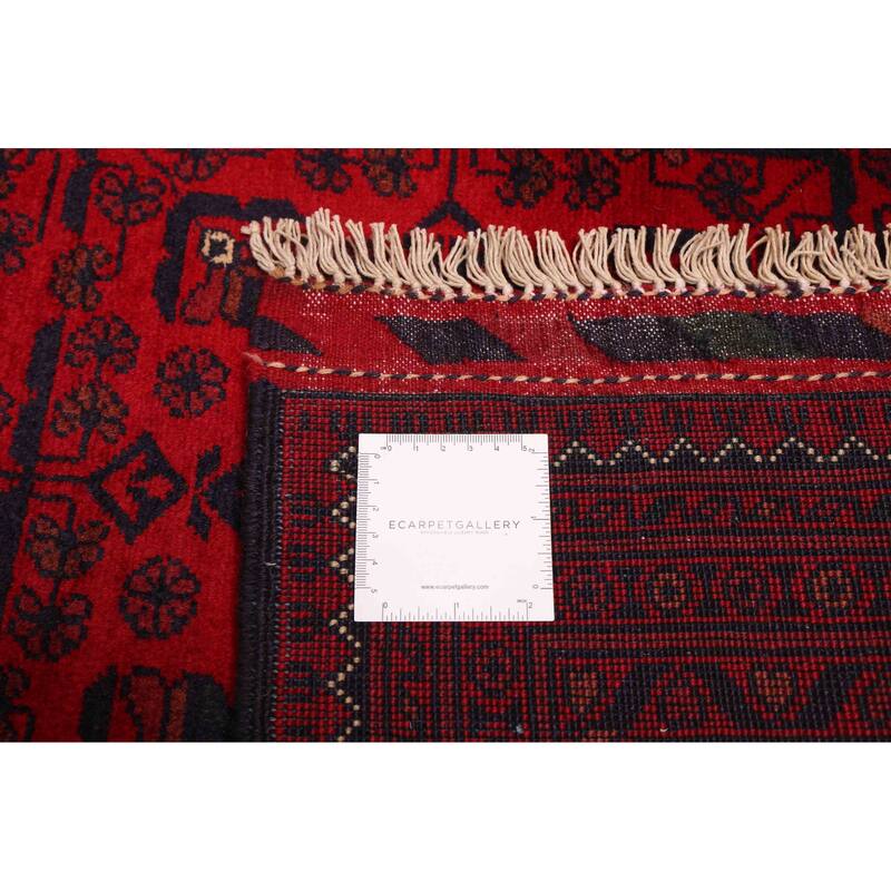 ECARPETGALLERY Hand-knotted Finest Khal Mohammadi Red Wool Rug - 5'3 x 8'2