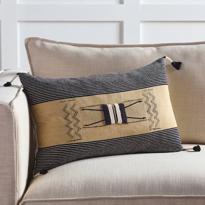 Arturis Tribal Tan/ Black Pillow