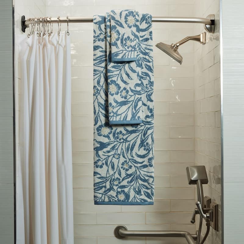 Florence 6-Piece 100 Cotton Bath Towel Set