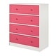 preview thumbnail 14 of 12, Ameriwood Home Mya Park Tall Dresser with 4 Fabric Bins