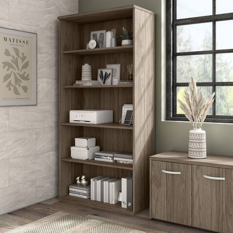 Hybrid Tall 5 Shelf Bookcase by Bush Business Furniture