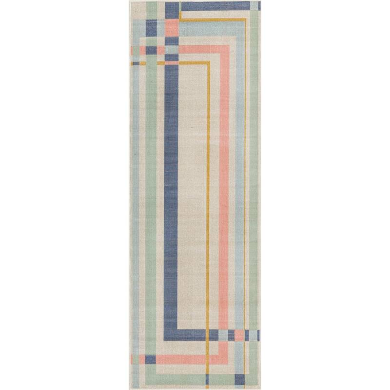 Contemporary Heloise Collection Area Rug