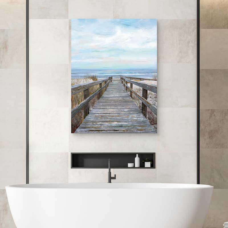 Pier Pressure by Studio Arts Canvas Art Print by Studio Arts Canvas Art Print