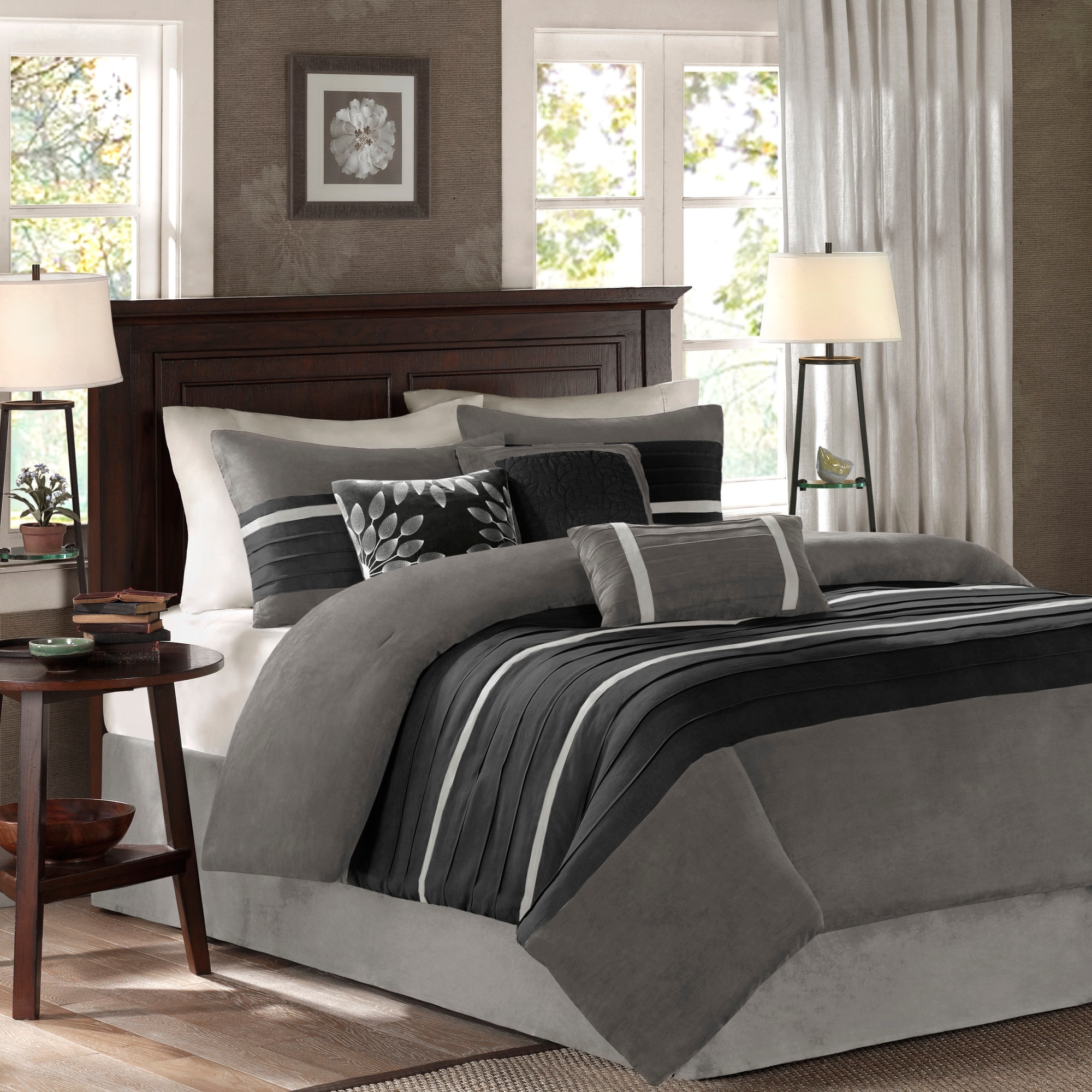 Madison park 7 piece sale comforter set queen