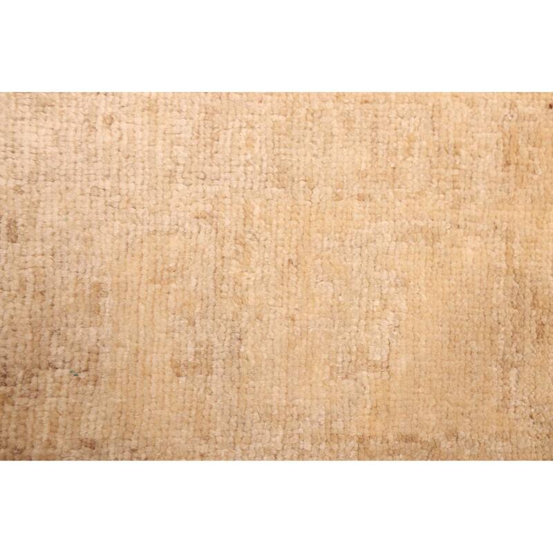 ECARPETGALLERY Hand-knotted Chobi Finest Cream Wool Rug - 2'8 x 8'1