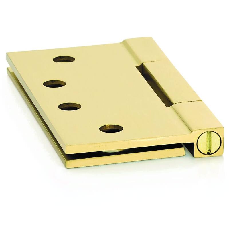 Emtek 4" x 4" Solid Brass Heavy Duty Square Corner Plain Bearing Door