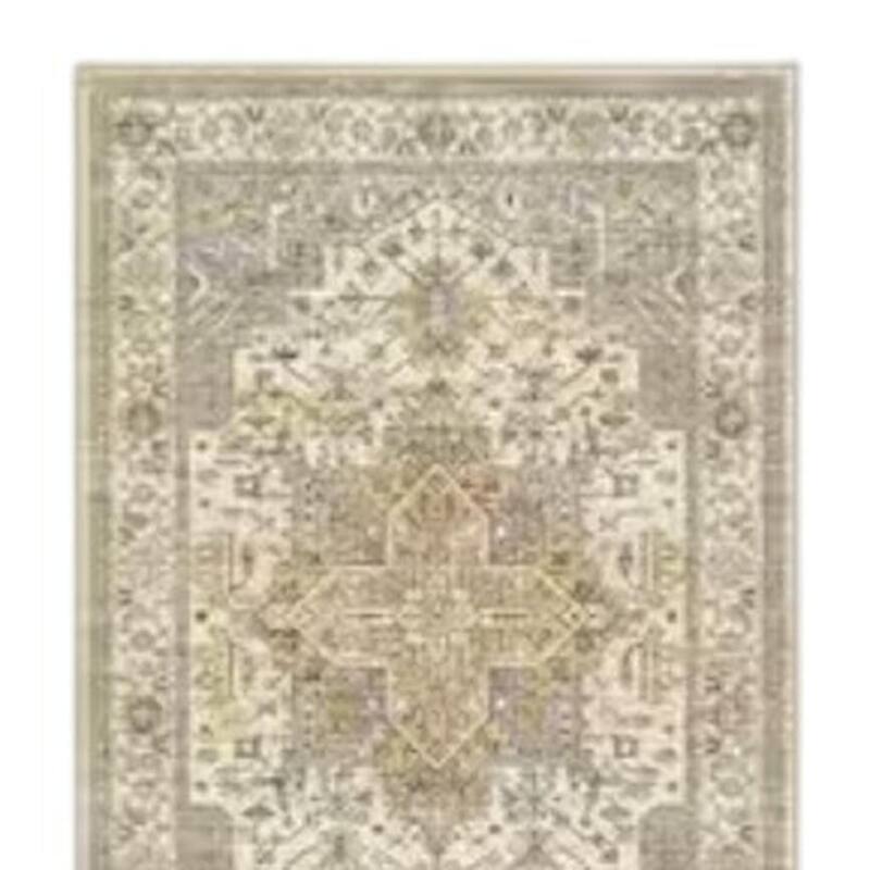 HomeRoots Oriental Traditional Rectangle Area Rug