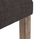 preview thumbnail 6 of 11, Kimpton Linen Tufted Dining Chair (Set of 2) by iNSPIRE Q Artisan
