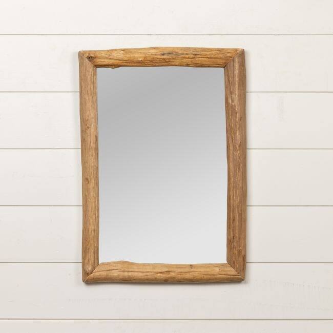 27.5" Timber Mirror - 19.75"L x 1.75"W x 27.5"H
