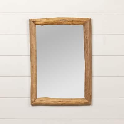 27.5" Timber Mirror - 19.75"L x 1.75"W x 27.5"H