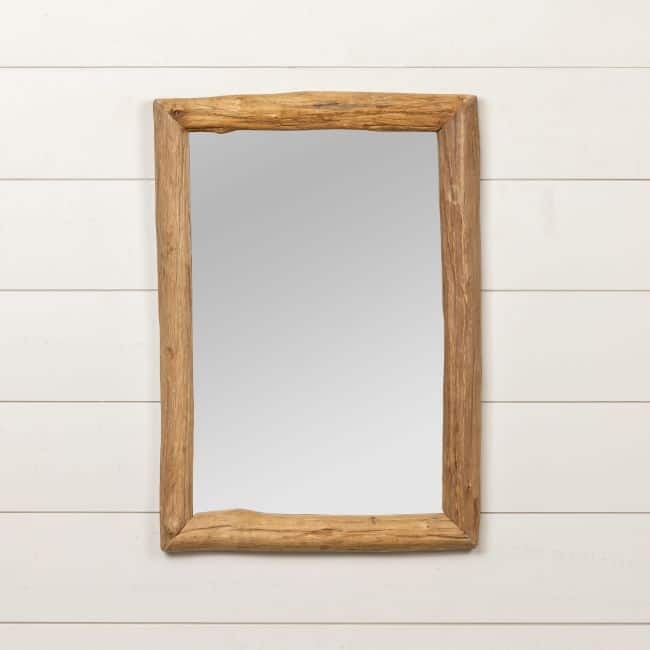 27.5" Timber Mirror - 19.75"L x 1.75"W x 27.5"H