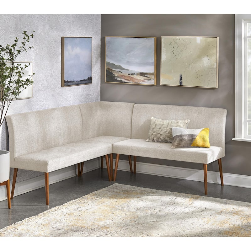 Simple Living 3-piece Ripton Nook Banquette Set