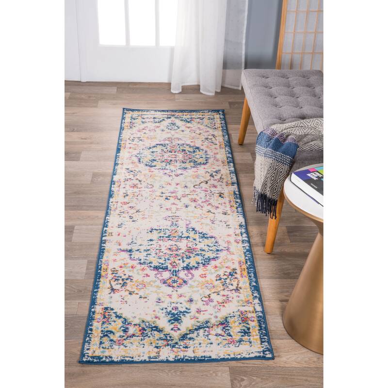 The Curated Nomad Sunset Traditional Vintage Bohemian Rug