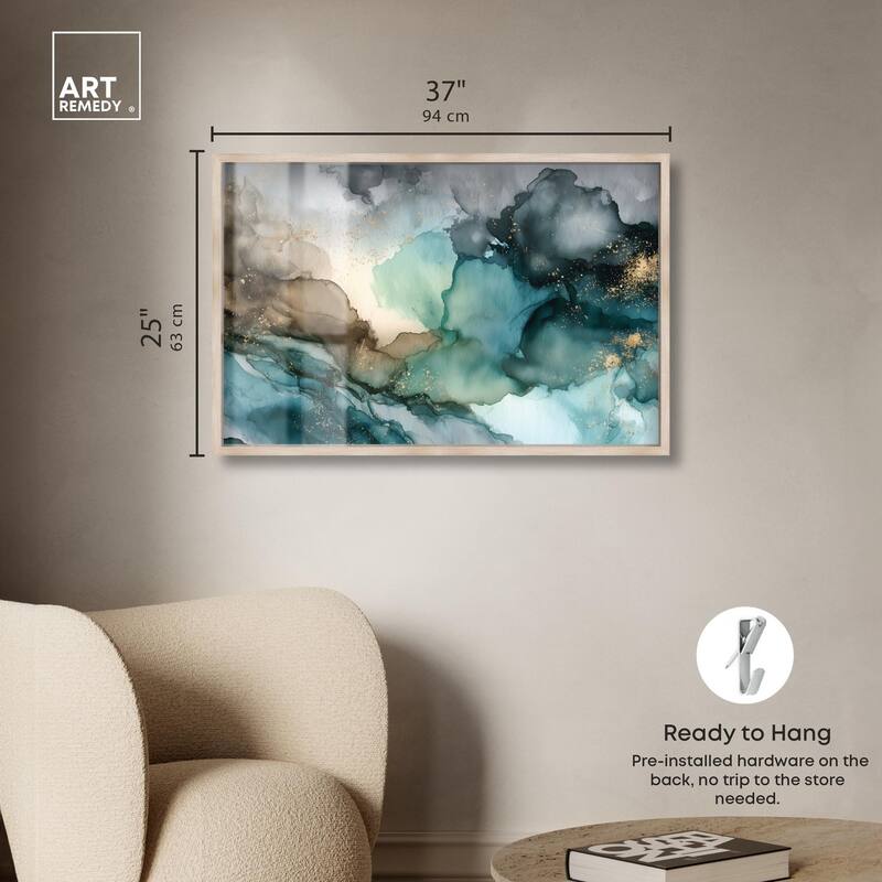 Veiled Inlet Shadowbox by Art Remedy