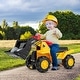 preview thumbnail 2 of 8, Costway Kids Ride on Excavator with Realistic Sound Effects Big Bucket