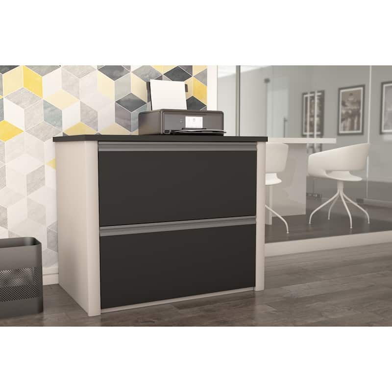 Bestar Connexion 31W 2 Drawer Lateral File Cabinet by Bestar.