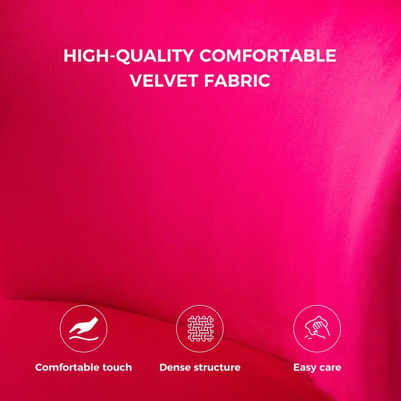 Celtia Modern Velvet Accent Side Chair with Nailhead Trim by HULALA HOME