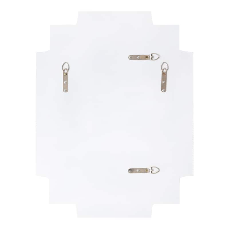 Kate and Laurel Minuette Traditional Decorative Framed Wall Mirror