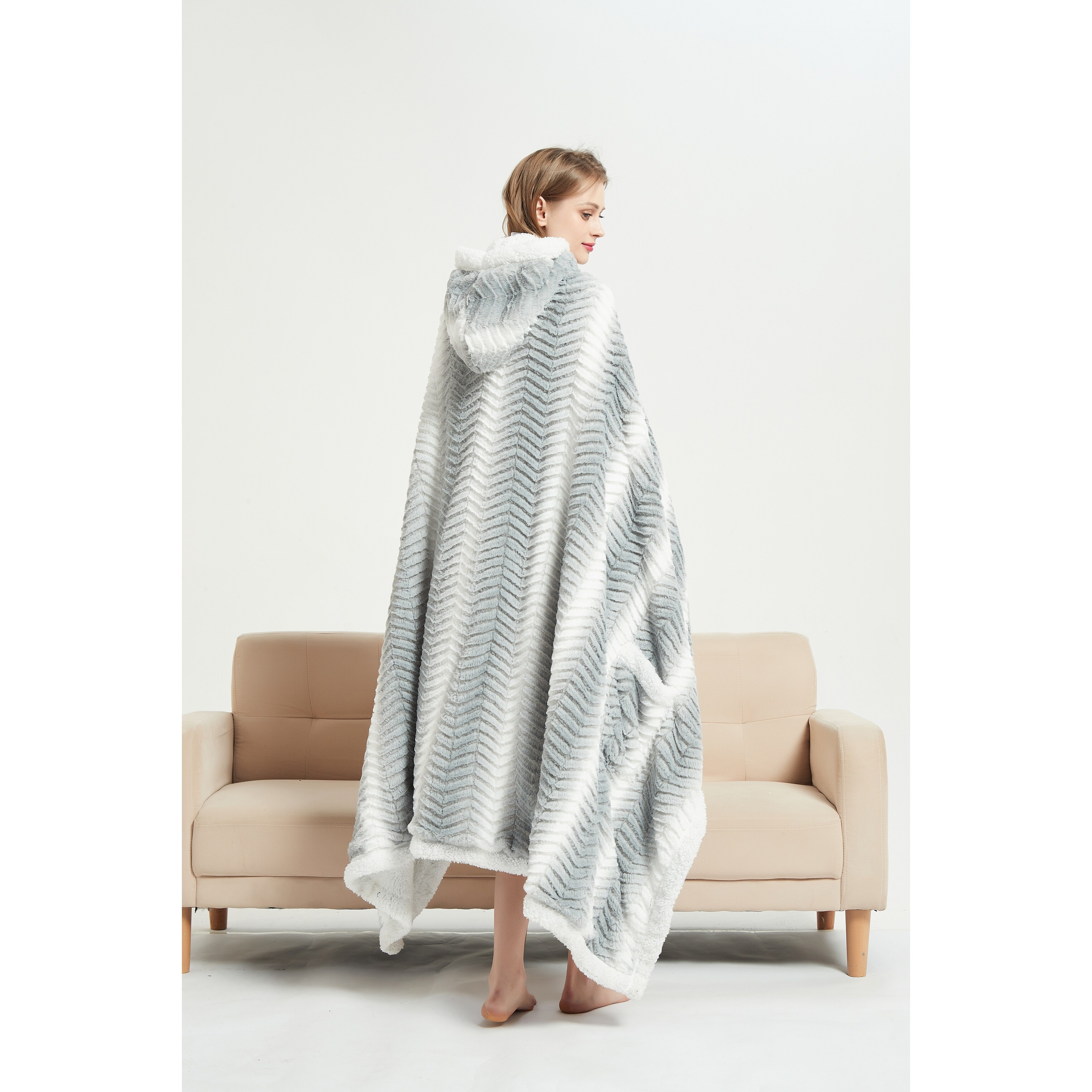 Blanket hoodie bed new arrivals bath and beyond