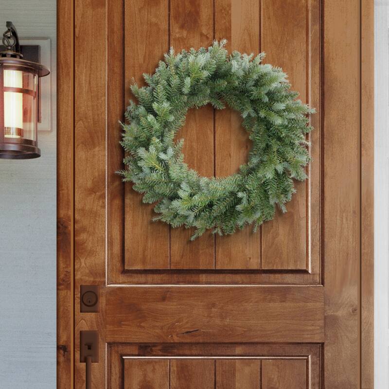 Linden Fir Artificial Christmas Wreath - 2' - Unlit