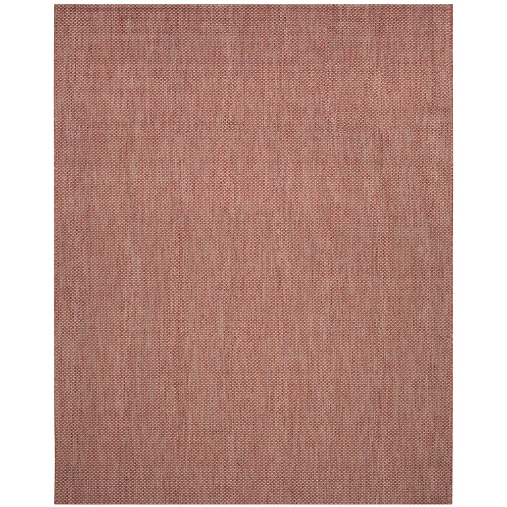 SAFAVIEH Courtyard Tinka Casual Rug - Red/Beige - 8' x 10'