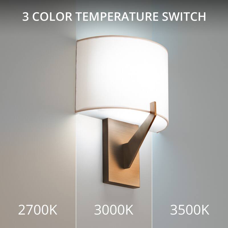 WAC Lighting WS-47108-27 Fitzgerald 11" Tall LED Wall Sconce Set to