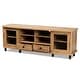 Walda Modern and Contemporary Wood TV Stand with 2-Drawer - Bed Bath ...
