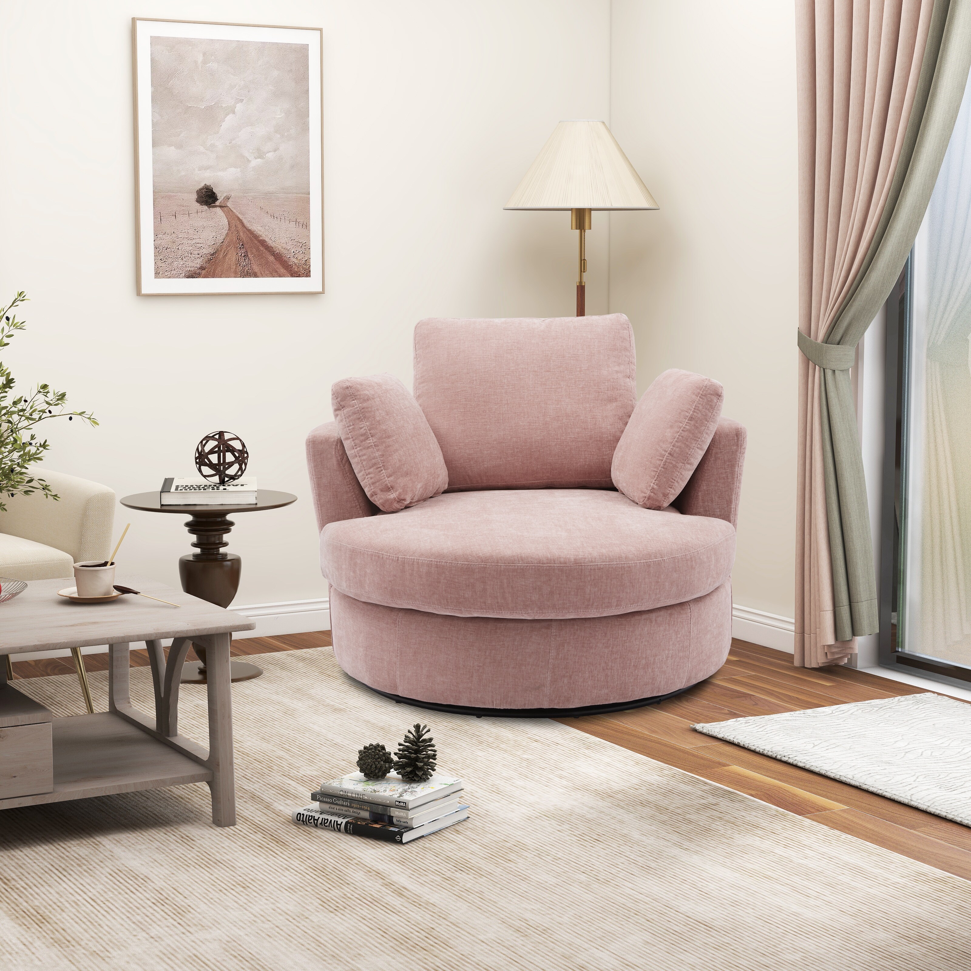 Cozy outlet barrel chair