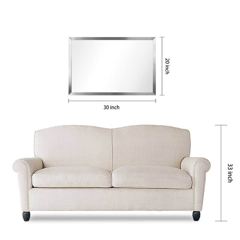 Contempo Stainless Steel Gold Wall Mirror
