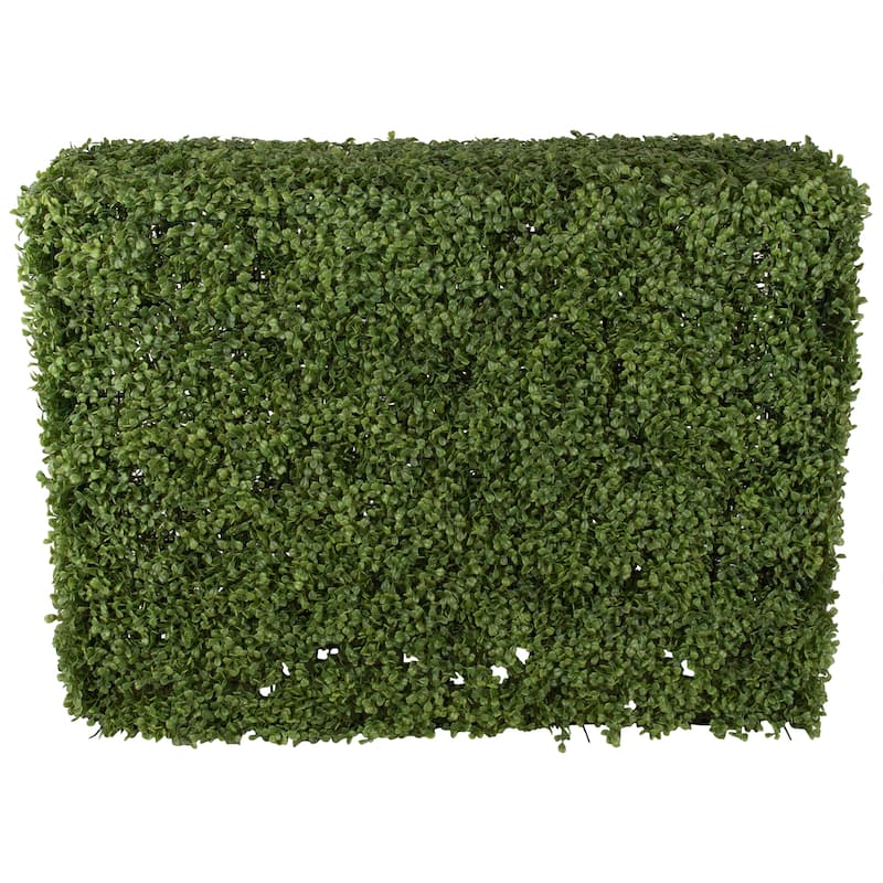 Double Sided Artificial Boxwood Outdoor Hedge - 38"