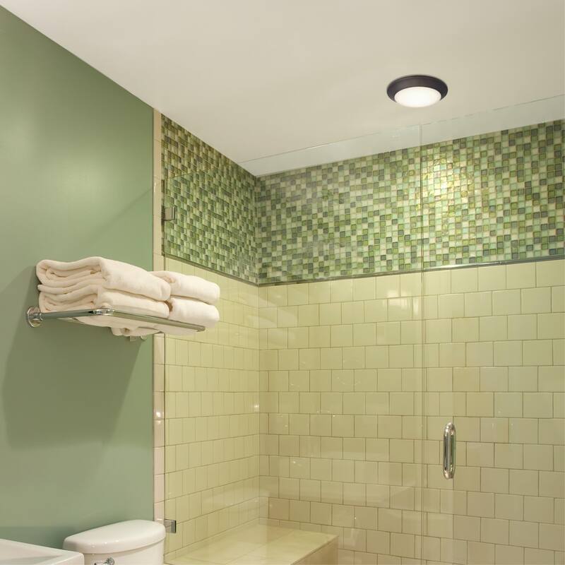 Westinghouse 7-3/8-Inch Dimmable ENERGY STAR LED Indoor/Outdoor Surface Mount Wet Location