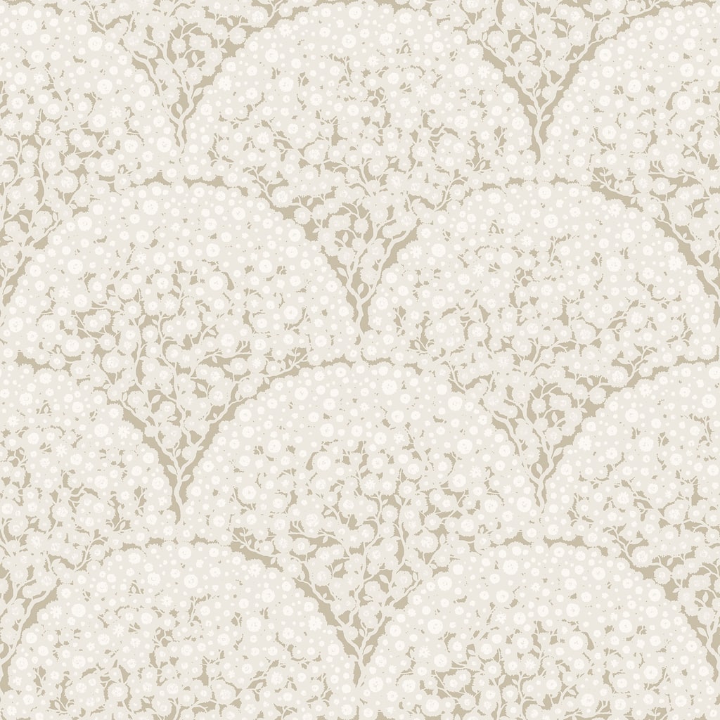 NuWallpaper Rowan Taupe Peel and Stick Wallpaper