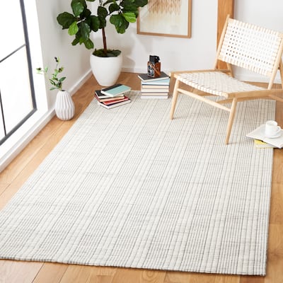 SAFAVIEH Handmade Marbella Sama Stripe Wool Rug