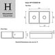 preview thumbnail 11 of 12, Highpoint Collection Fireclay 33-inch Double Bowl Fireclay Farmsink
