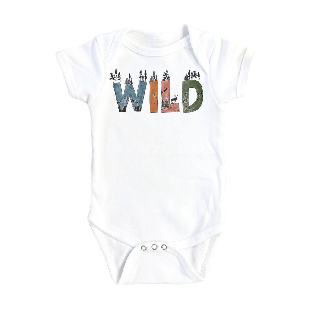 Wild Adventure - Baby Boy Girl Clothes Infant Bodysuit Funny Cute Newborn