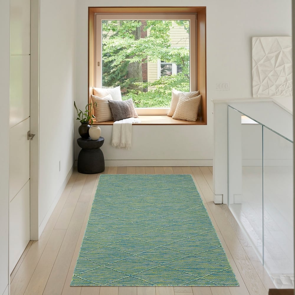 Nourison Practical Solutions Indoor/Outdoor Geometric Area Rug