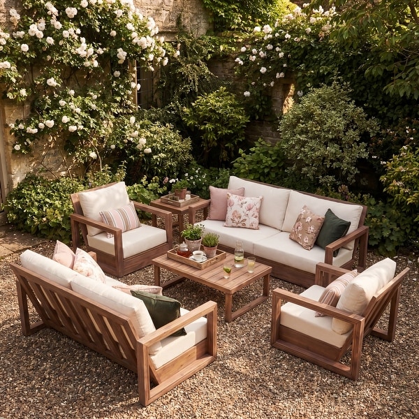 Christopher Knight Home - Westchester Rustic 6-Piece Outdoor