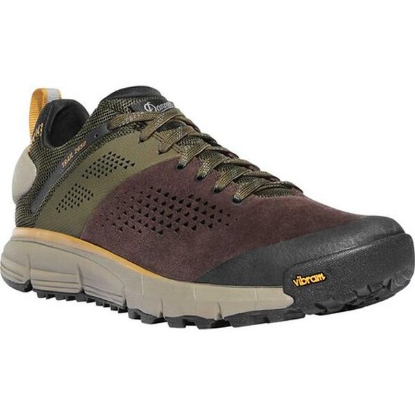 Danner Men's Trail 2650 3" Hiking Boot Dark Brown/Green Leather/Textile