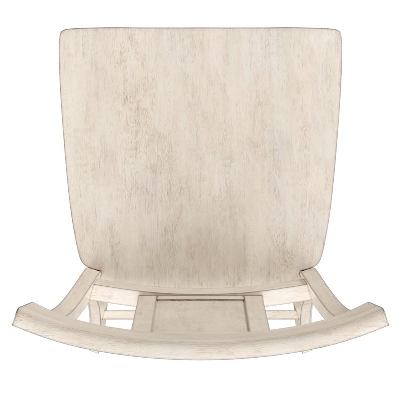Eleanor Panel Back Wood Counter Chair (Set of 2) by iNSPIRE Q Classic