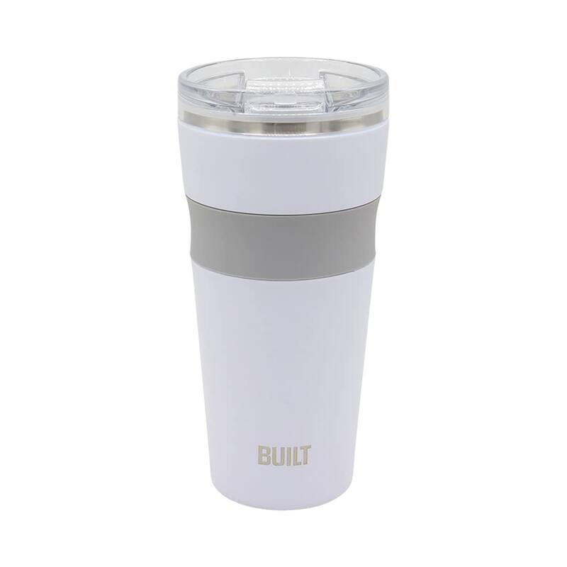 Built 24Oz Stainless Steel Shasta Tumbler - 24 oz - White