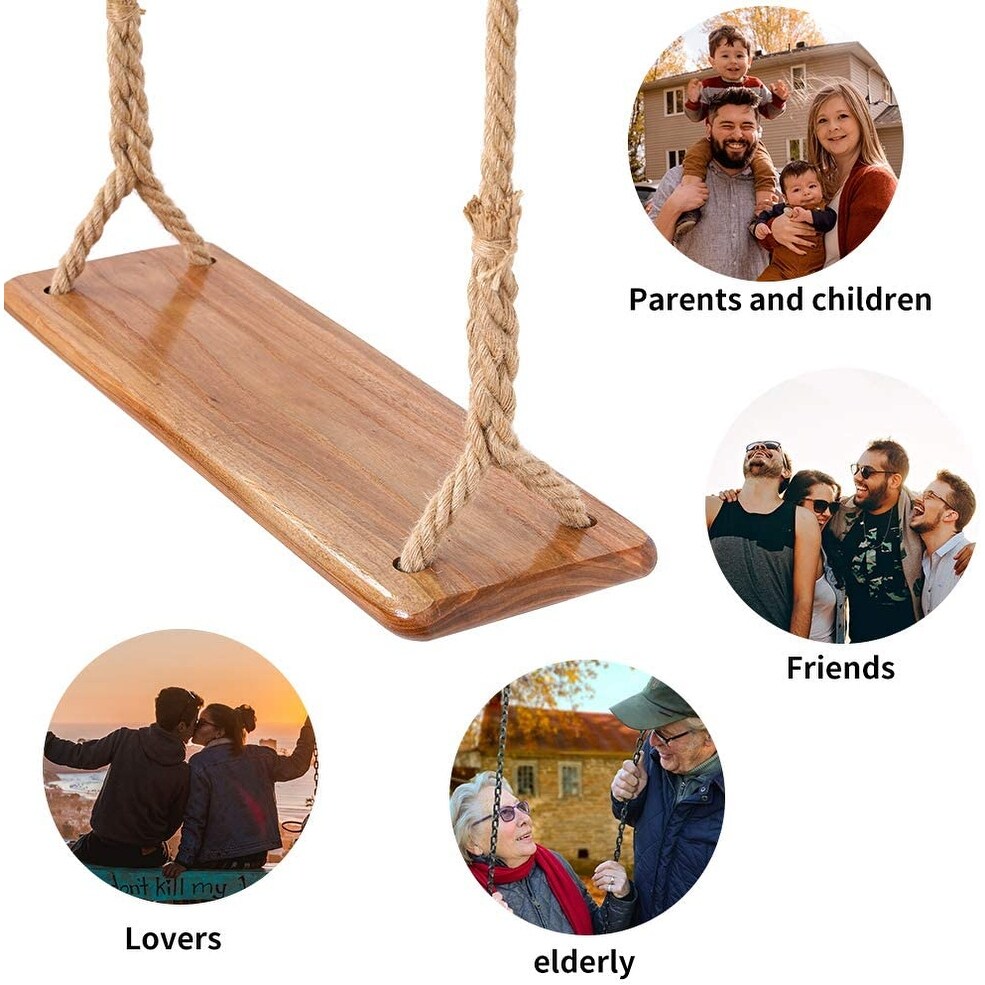 Wooden tree swing seat online